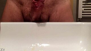 White Dick Masturbates To Cumshot