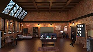 The Guy Suddenly Discovered Her Penis But They Decided To Continue Hentai Game Kink Maker