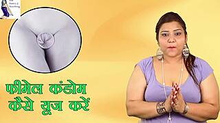 learning how to use female condom properly