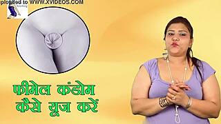 learning how to use female condom properly