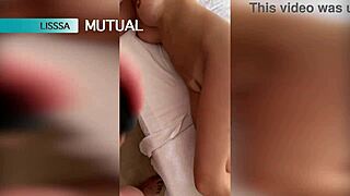 Mutual masturbating with lisssa using toys