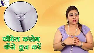 learning how to use female condom properly
