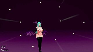 Morrigan Aensland Nude Dance And Sex Hentai Darkstalkers Mmd 3d Clear Blue Hair Clip