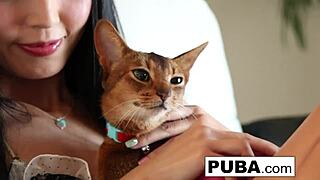 Japanese star Marica gets railed by black cock