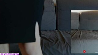 naughty blonde teacher roughly engages on cam during zoom class with students