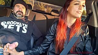 Safada motorista de aplicativo flagra passageiro se masturbando atr�s