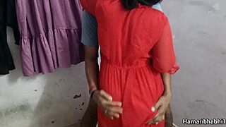 Indian desi bhabhi fucked in standing doggy style.