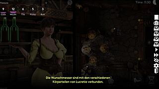 first day as a barmaid in corruption town visual novel