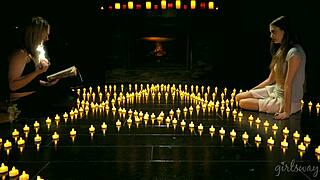 Lesbian Witches - Dahlia Sky Charlotte Stokely Samantha Hayes