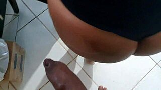 Wow, Greedy Babe At Swing Party!