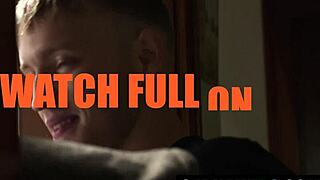 noah white's college commute: throating adam snow's gigantic cock