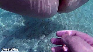 mature pussy creampie underwater cum inside