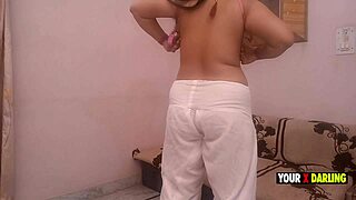 Naughty amateur indian fucking a tinder guy hot