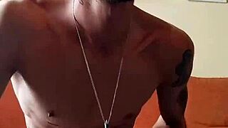 Hey, I just came hard watching that huge Spanish tattooed cock porn!