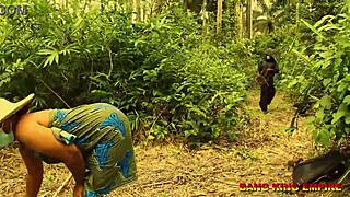 african big tits wife quenched sex drive with hardcore pornstar african big dick dark skin guy