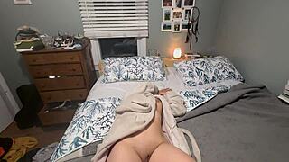 Resting milf left herself exposed 😏