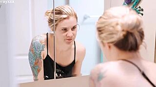 and then i met her at the gym for kissing and licking