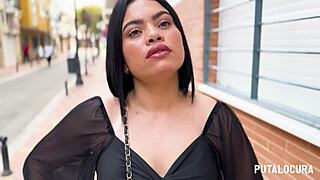 Big-Assed Waitress Makarena Seeks Job and Gets Unexpected Encounters