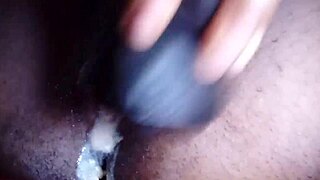 Horny BBW gets the creamiest, sexiest creampie ever