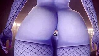 fat ass trans widowmaker gets ready to pound bald pussy emma in this compilation