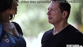 Problematic sexy teen Haley Reed receives unforgettable punishment from hot MILF Penny Barber