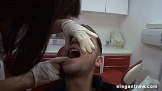 Beautiful milf pornstar Anna Polina eagerly fucks the dentist, experiencing deep emotions during the intense session