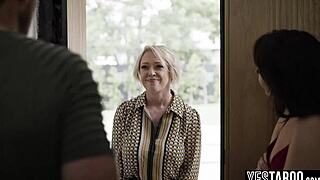 Big tits mature milf enjoys anal threesome with tenant and wife