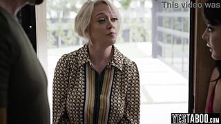 Big tits mature milf enjoys anal threesome with tenant and wife