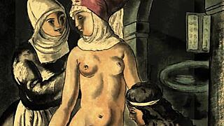 vintage erotic art collection