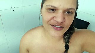 My Lover Eder Gets Aroused Watching Me Pee, Admiring My Big Ass in This Reality Scene!