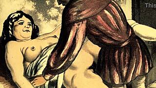 vintage erotic art collection