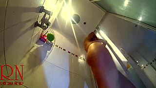 hidden camera catches young girl stripping naked