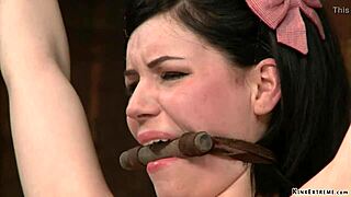 i got bent over, bound in hogtie, and that lesbian fingered me painfull