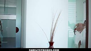 Familystrokes - watching her silvia saige guy masturbate