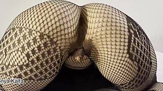 BIG ASS STEP MOM GETTING FUCKED IN DOGGYSTYLE WHEN DADDY IS SLEEPING