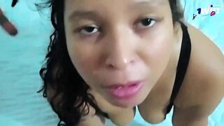 Milf swallowing cum my cuckold does not have permission to fuck me i masturbate for him as consolation i suck his small 18+ cock and i swallow his semen when he cums in my mouth hes a faggot asshole