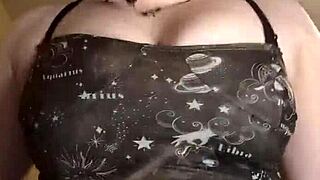 Jerk Off And Cum To My Tits - Cum With Me Joi, Chubby Curvy Homemade Teasing Striptease