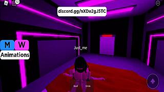 in the roblox game, i was fucking my little slut hard and deep
