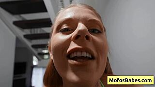 Blondie Sahara Skye Rubs Clit Hard in Car, Fingers Pussy for Charles Dera