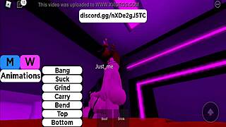 in the roblox game, i was fucking my little slut hard and deep