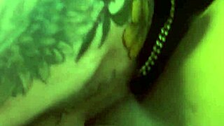 ebony milf's tight pussy licked by white guy while at work