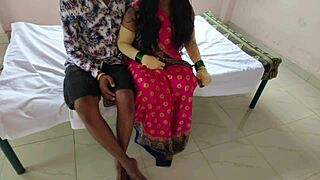 Sexy maid rides in cowgirl position