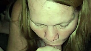 Milf gags on cock for messy mouthpie