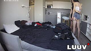 Luuv alice and lucien fulfill a reality show challenge viewers requested the boyfriend wear womens clothes