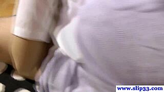 Euro Babe Rides Geriatrics Cock