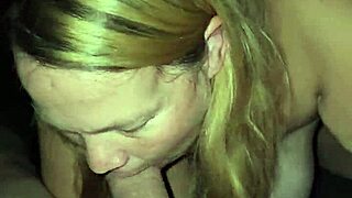 Milf gags on cock for messy mouthpie