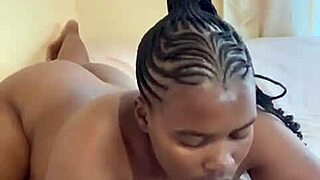 Hot Ebony Solo Masturbates with Juicy Pussy