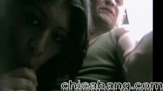 Alexis Sucks My Dick On The Bus!