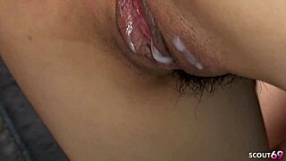 Slim japanese office girl seduces bosses