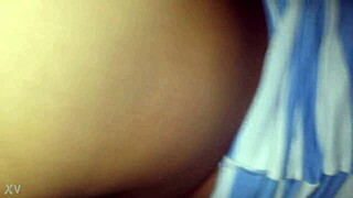 Venezuelan amateur wife bent over for doggystyle blowjob